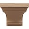 Ekena Millwork 12"W x 24"D x 12"H Wide Warren Rough Cedar Woodgrain TimberThane Corbel, Primed Tan CORUR12X24X12WARRCPR - alternate 3